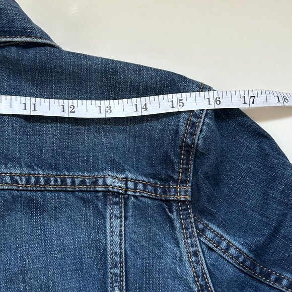 Gap 100% Cotton Denim Jacket, Women's Size Medium - Picture 5 of 10